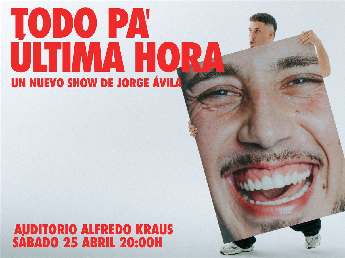 Todo pa’ última hora – Jorge Ávila