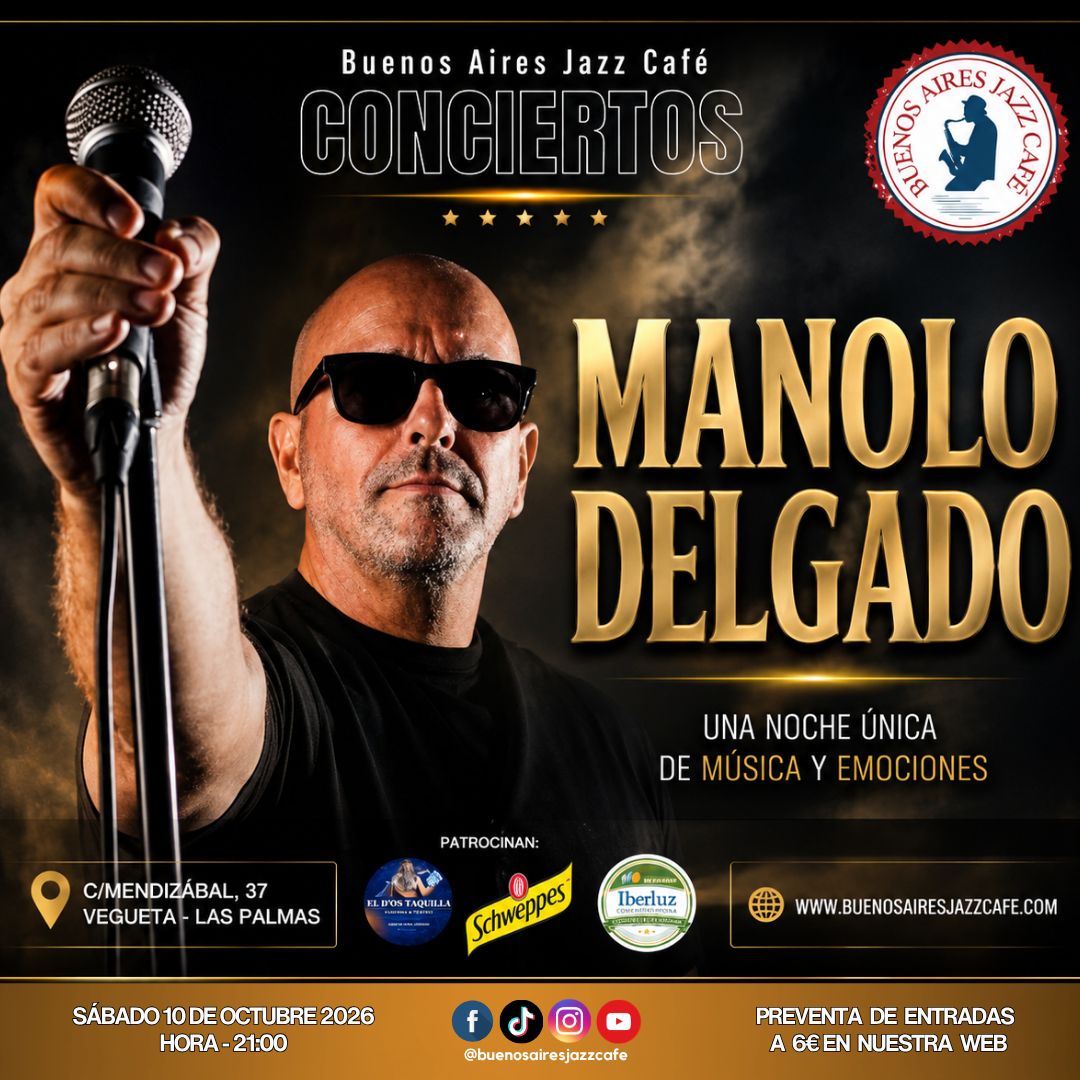 Concierto de Manolo Delgado