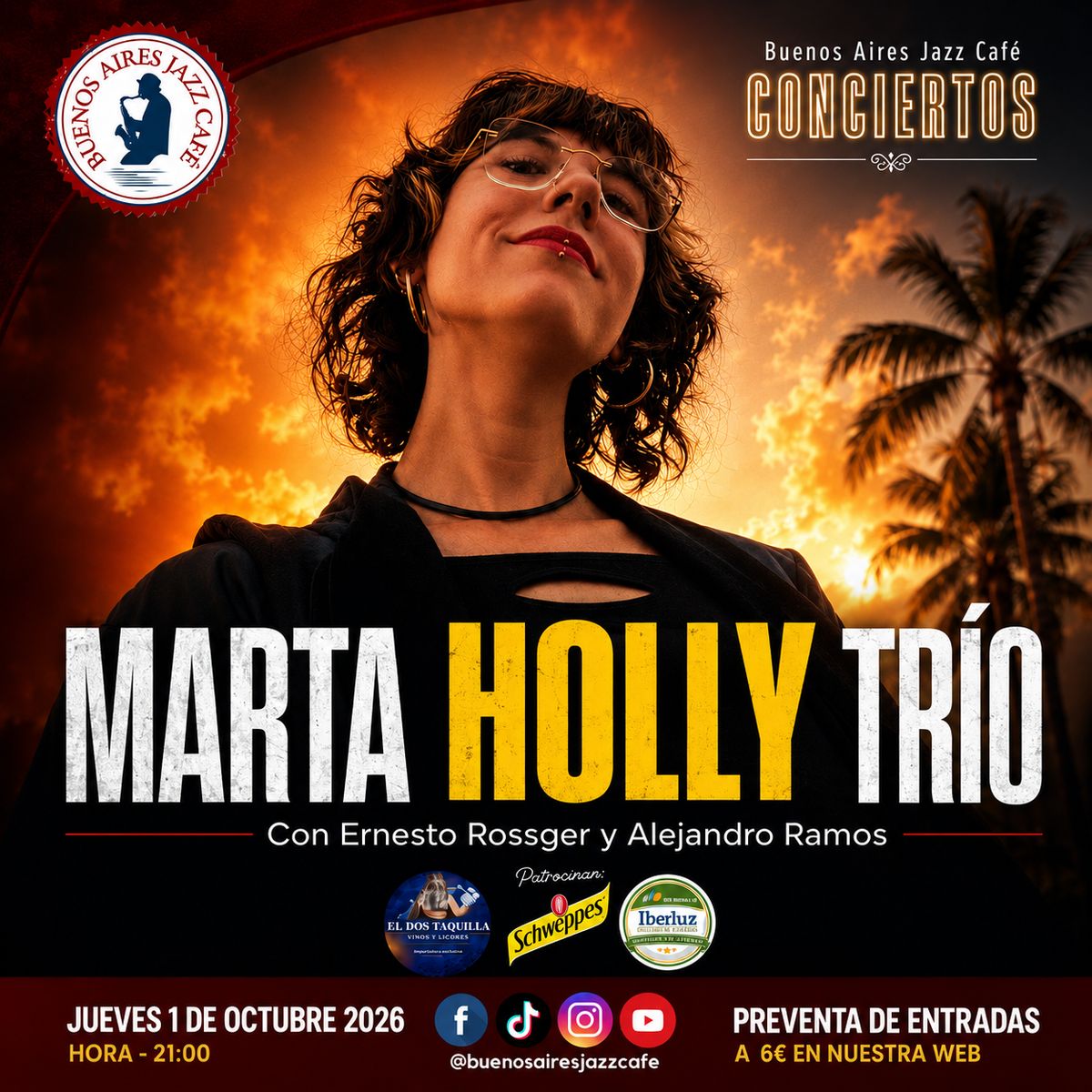 Marta Holly Trío en Buenos Aires Jazz Café