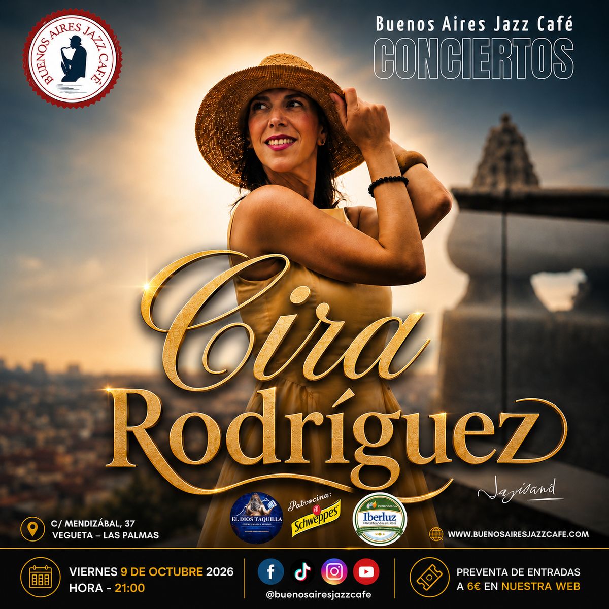 Concierto de Cira Rodríguez en Buenos Aires Jazz Café