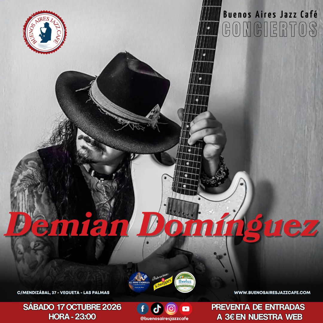 Demian Domínguez Homenaje al Blues en Vivo