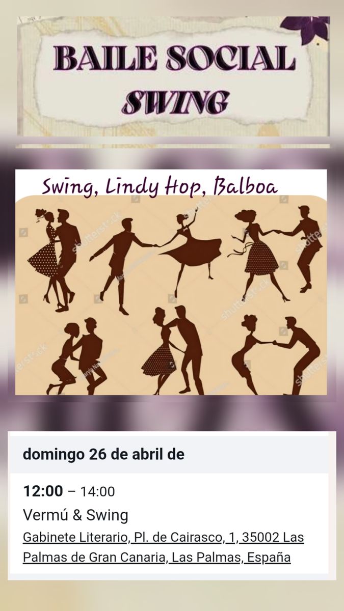 Social Swing Dance at Gabinete Literario