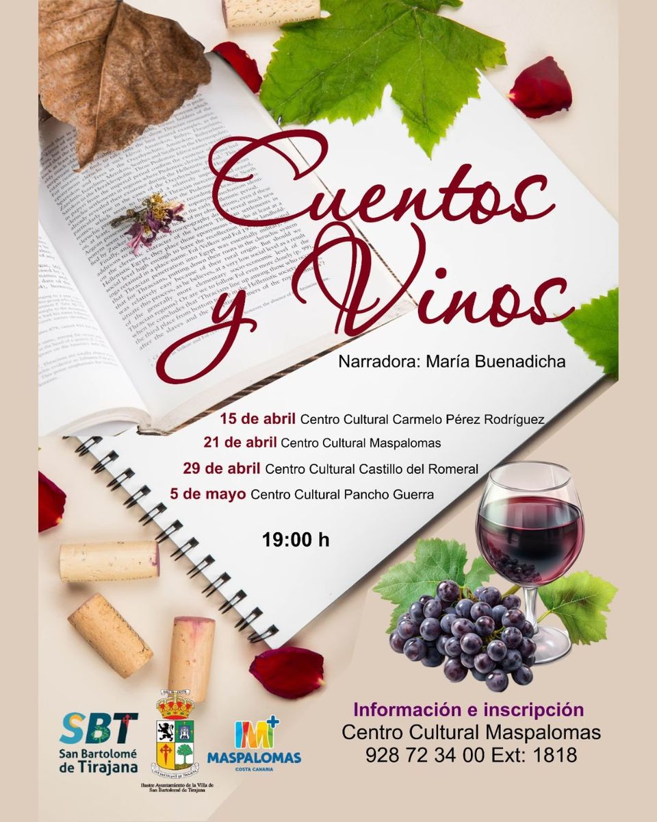 Storytelling: Tales and Wine with María Buenadicha