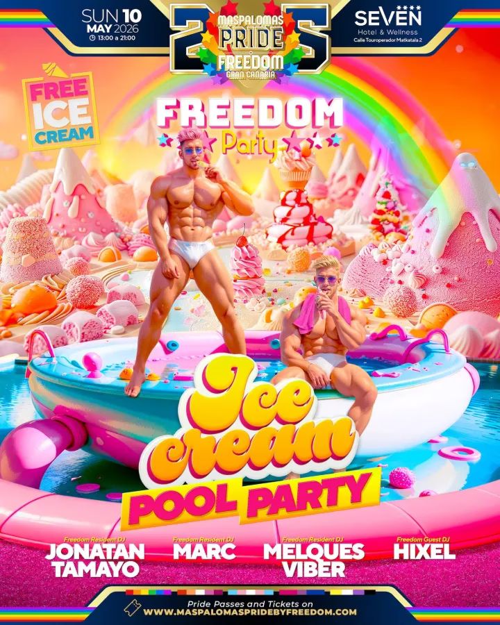 Freedom Ice Cream Pool Party