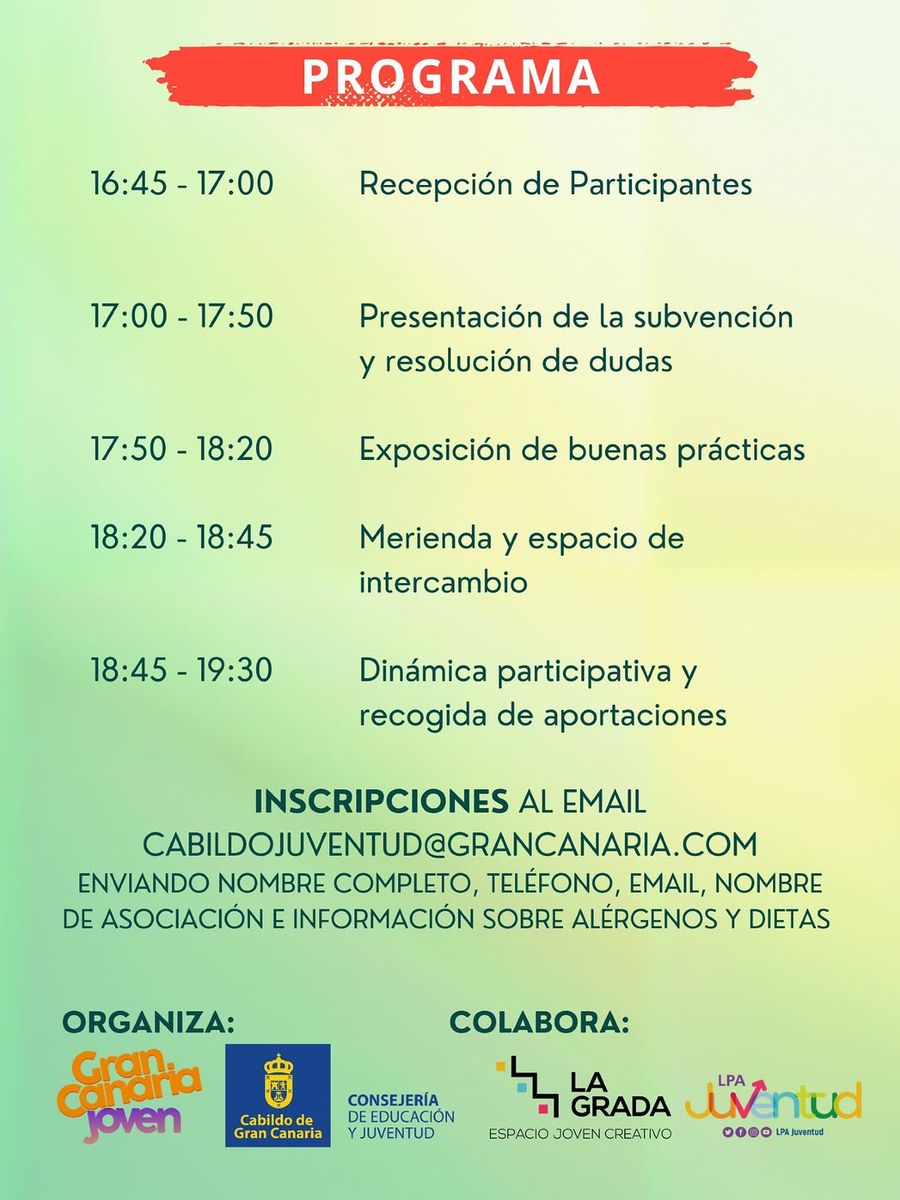 Youth Associations Meeting at La Grada