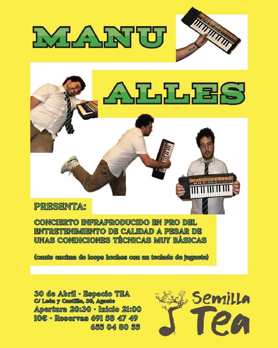 Concert — Manu Alles