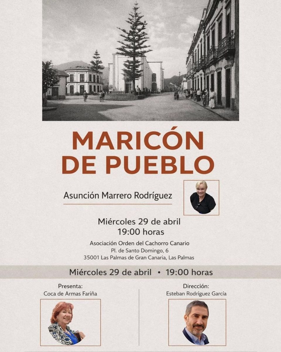 Book Launch: "Maricón de pueblo"