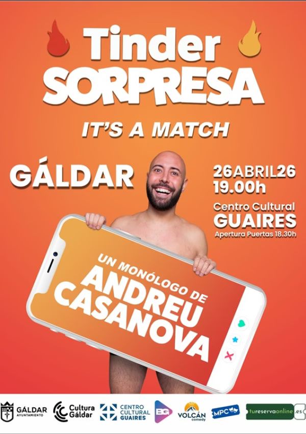Tinder Sorpresa – Comedy by Andreu Casanova