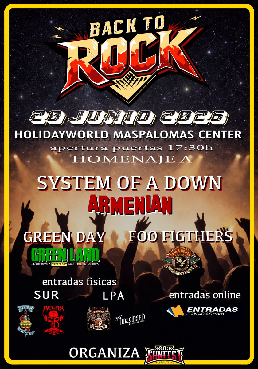 Back to Rock – Tribute Night