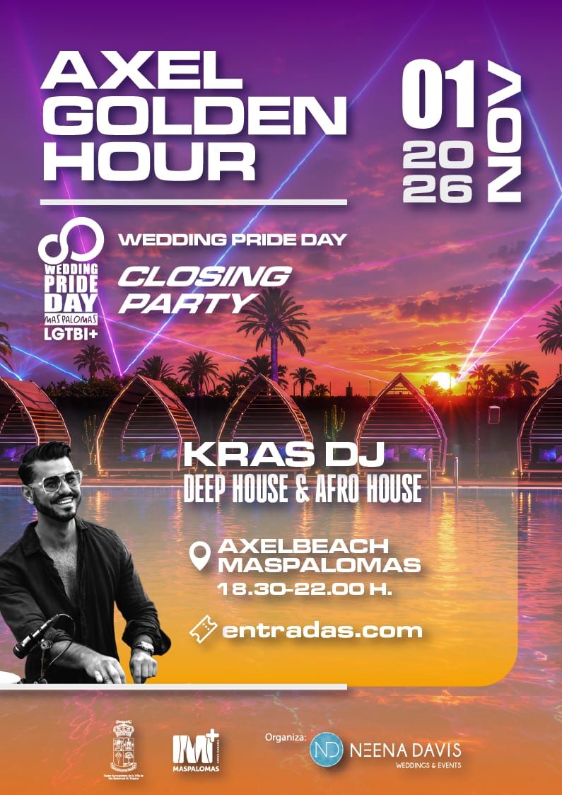 AXEL Golden Hour – Fiesta de Clausura Wedding Pride
