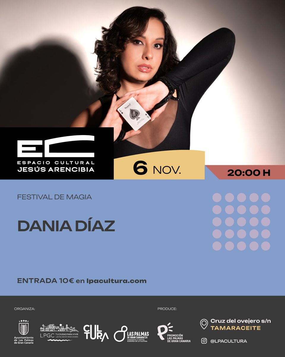 Dania Díaz: Espectáculo de Magia