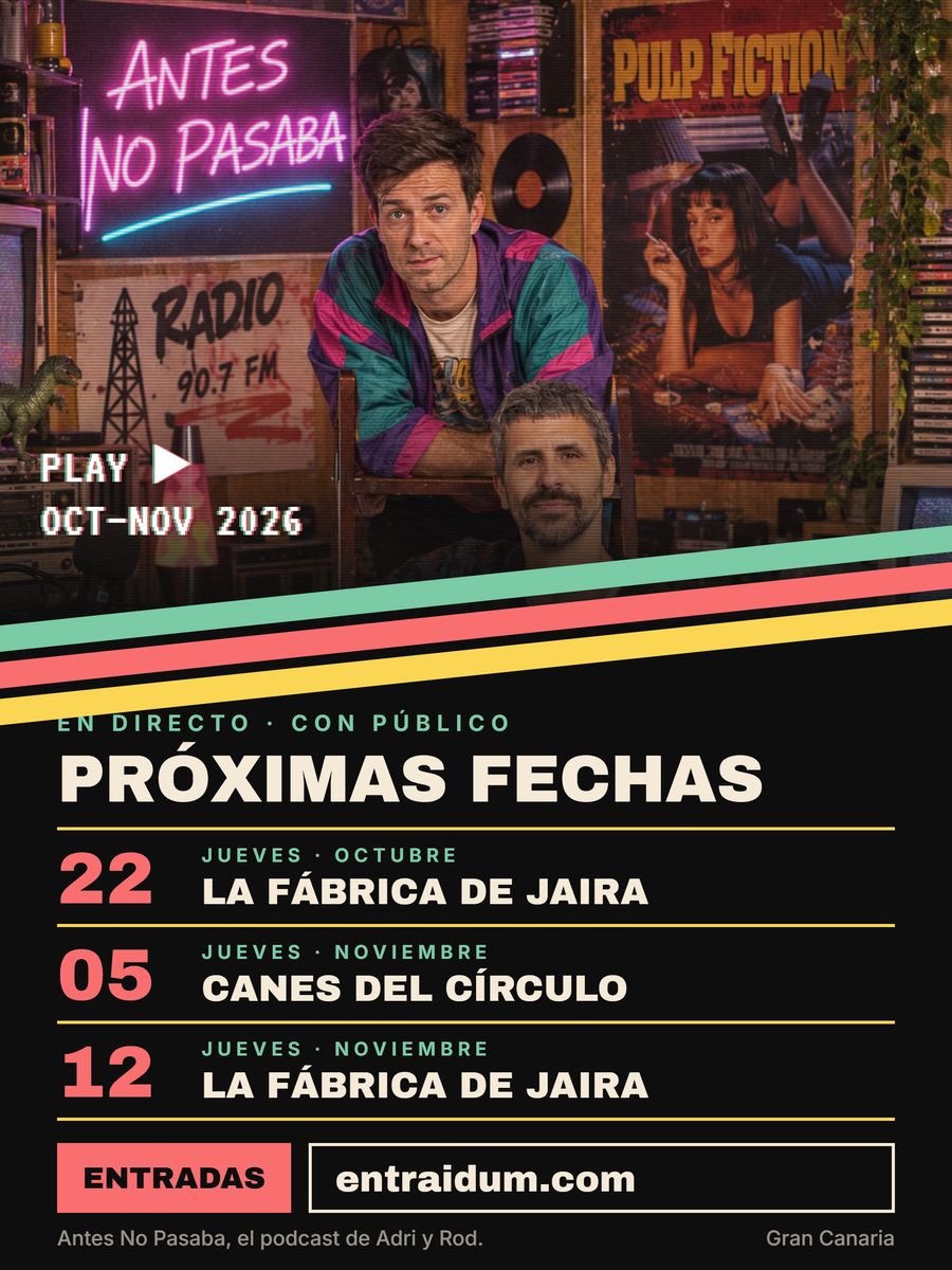 Antes No Pasaba – Live Podcast Recording