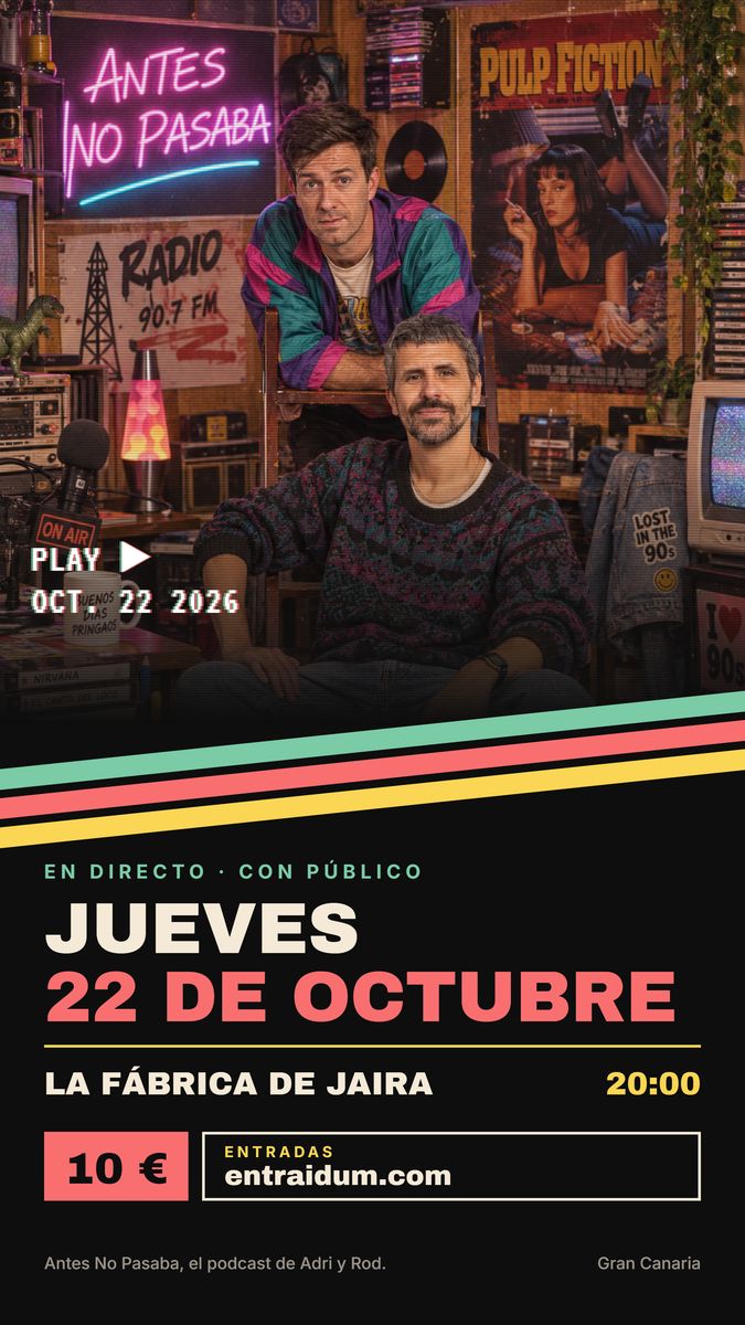 Antes No Pasaba – Live Podcast Recording Ep. 2
