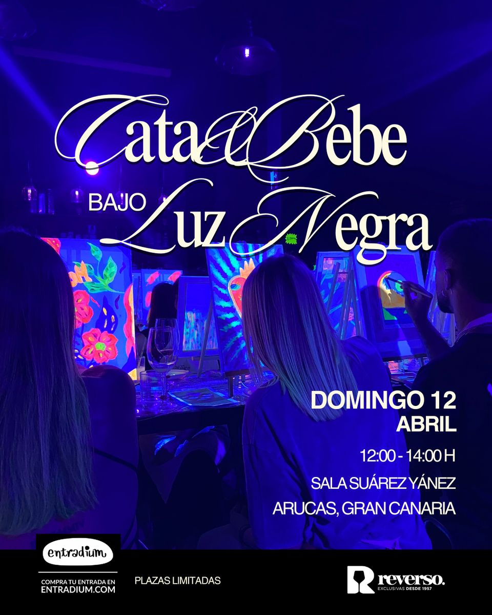 Wine Tasting & Painting Under Black Light