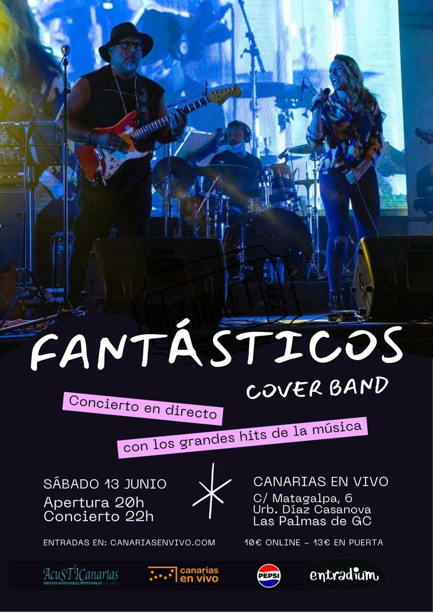 Fantásticos Cover Band Live in Las Palmas