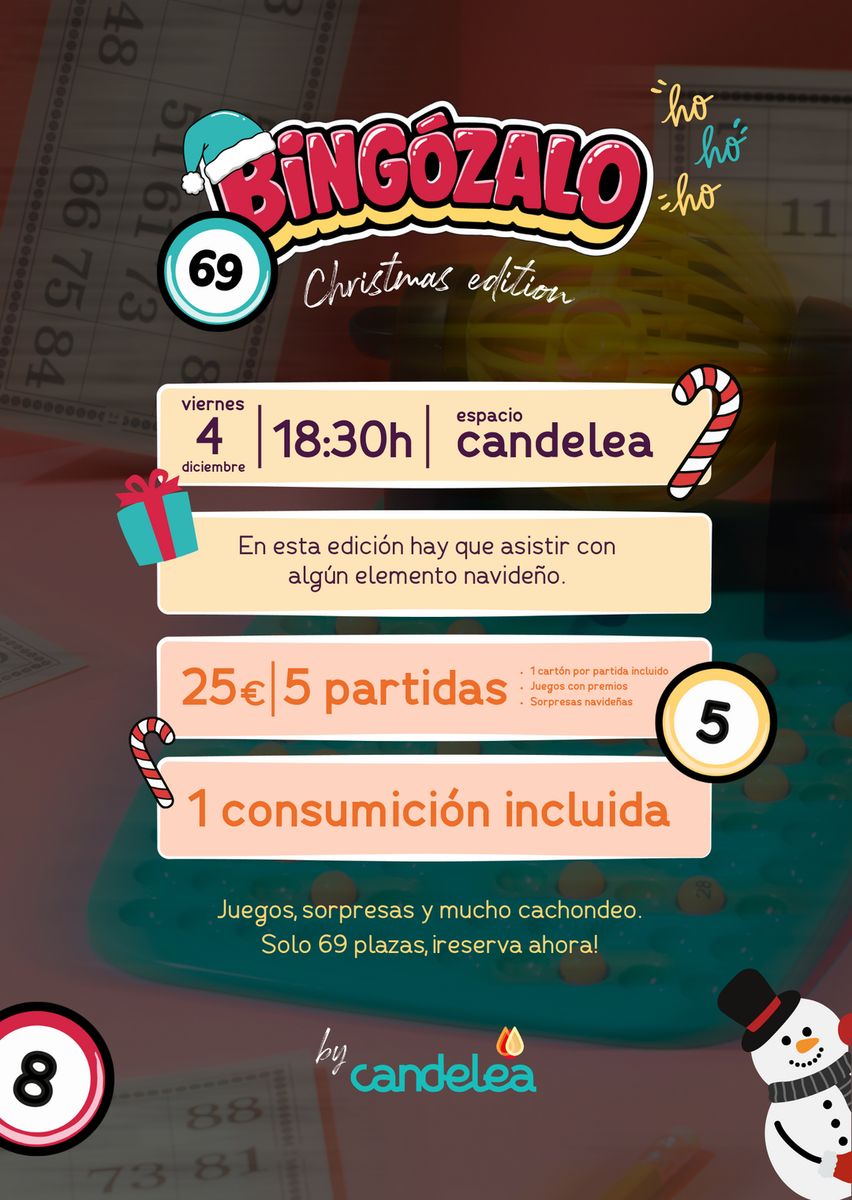Bingózalo: Edición Navidad Bingo Erótico