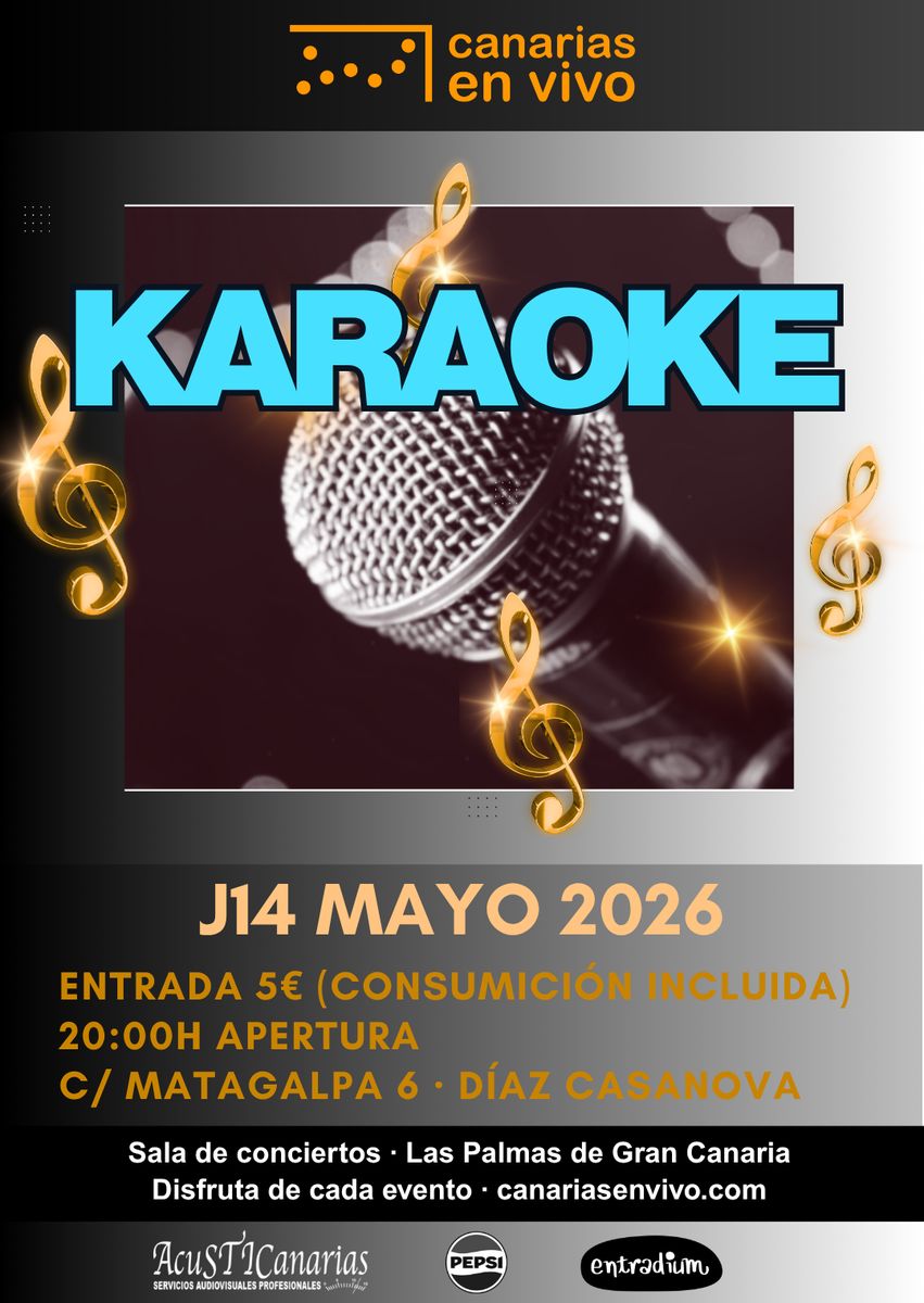 Dr. Karaoke at Canarias en Vivo – Karaoke Night in Las Palmas