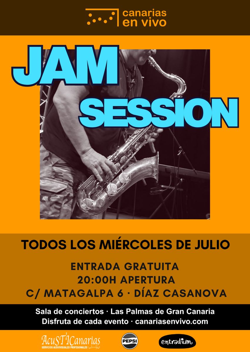 Jam Session at Canarias en Vivo – Concert in Las Palmas