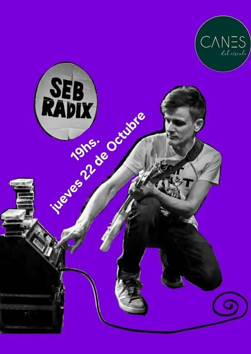 SEB RABIX, desde Francia con su Radiocasete