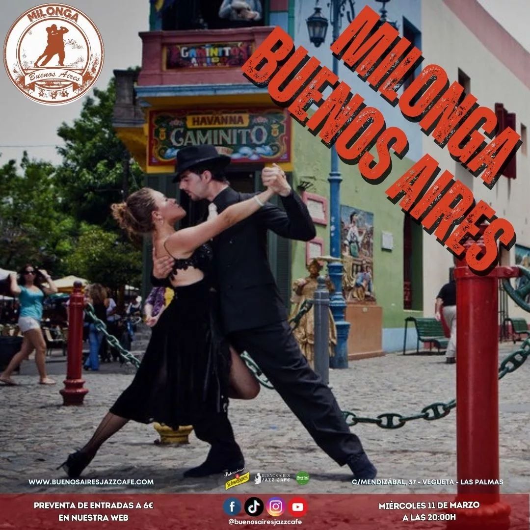 Milonga Buenos Aires with live tango band