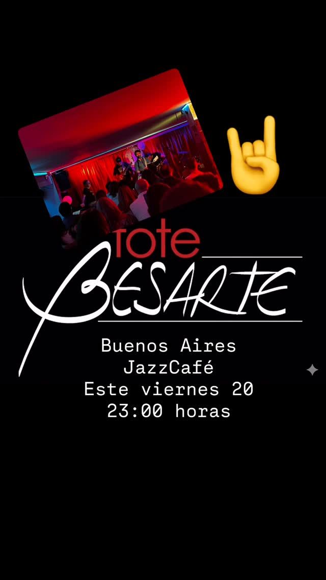 Tote Besarte Live at Buenos Aires JazzCafé