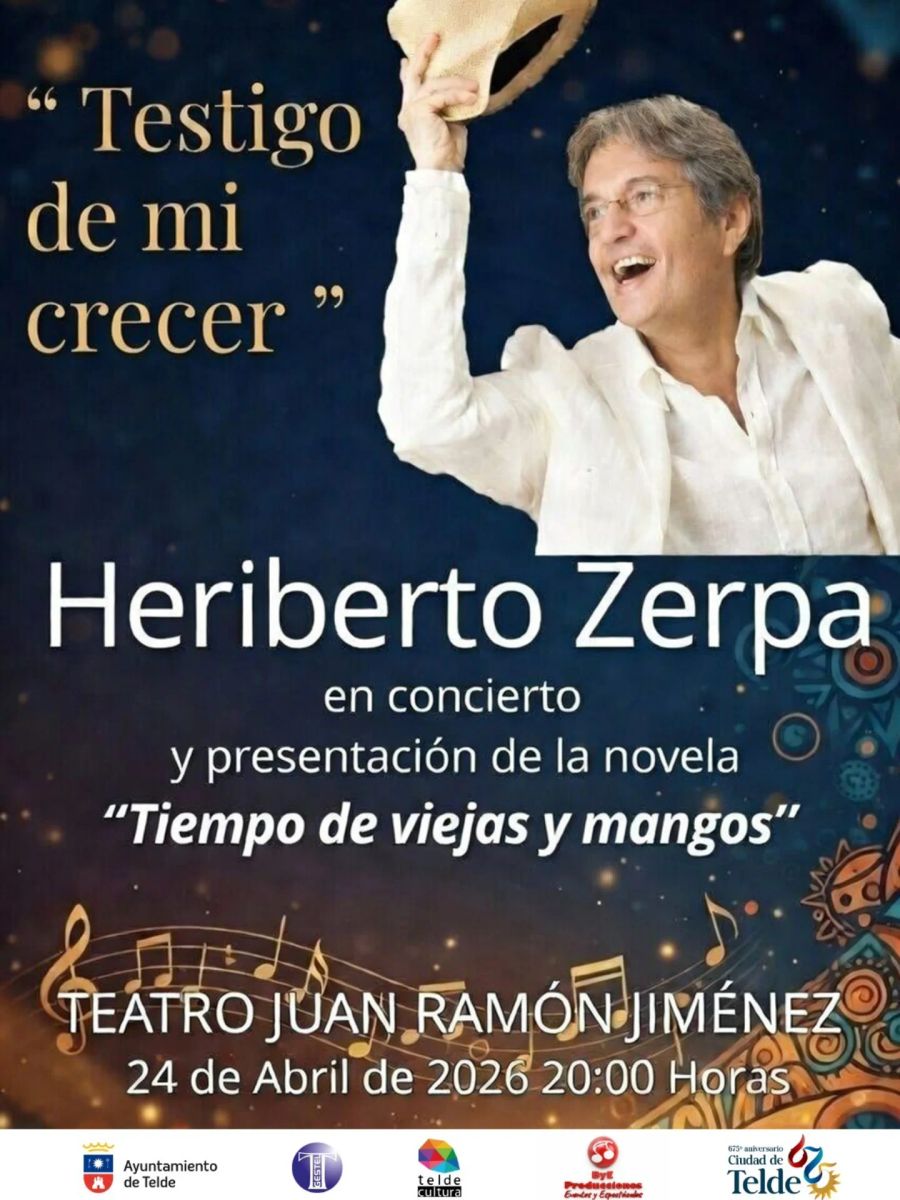 Testigo de mi crecer: Concert and Novel Presentation