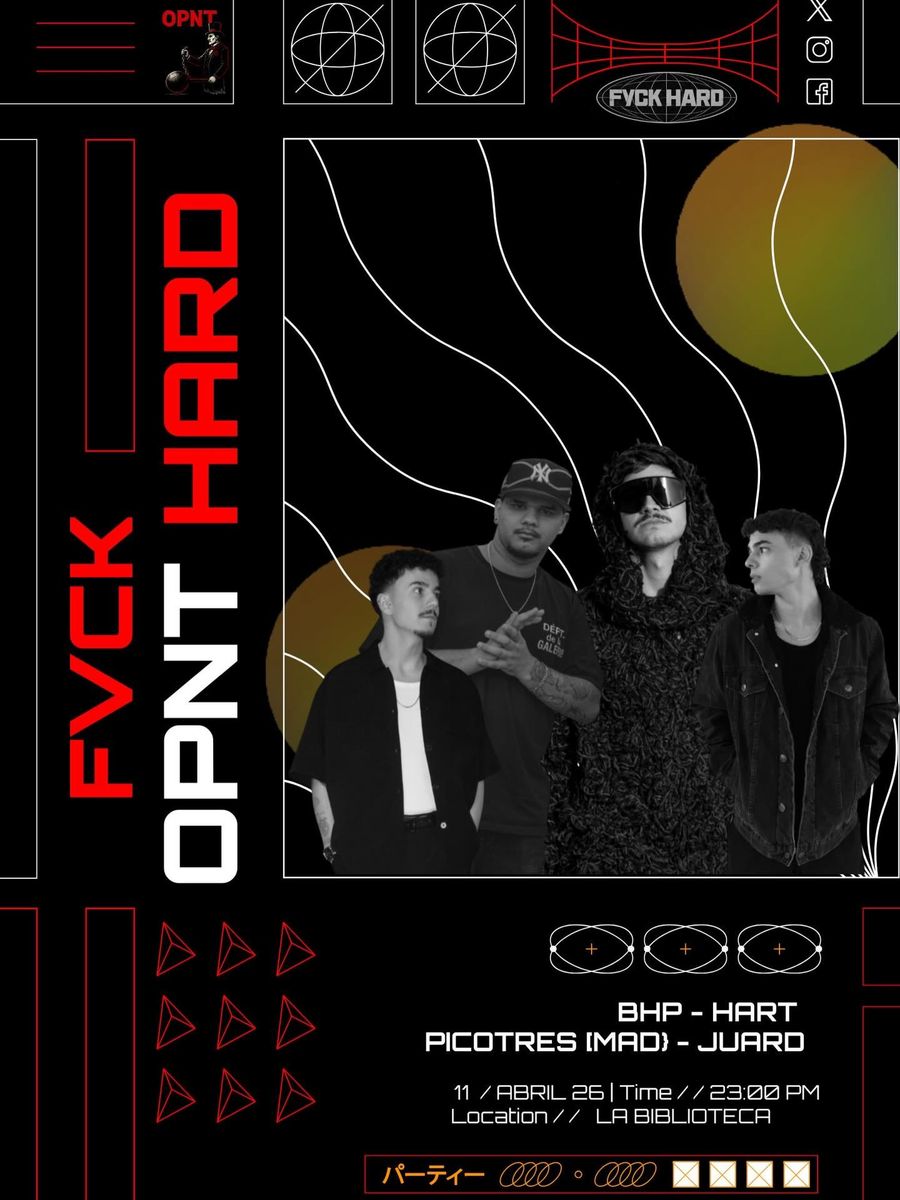 FYCK HARD Night at La Biblioteca