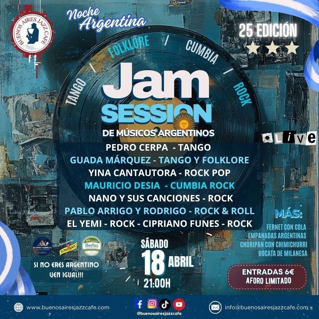 Argentinian Jam Session Night