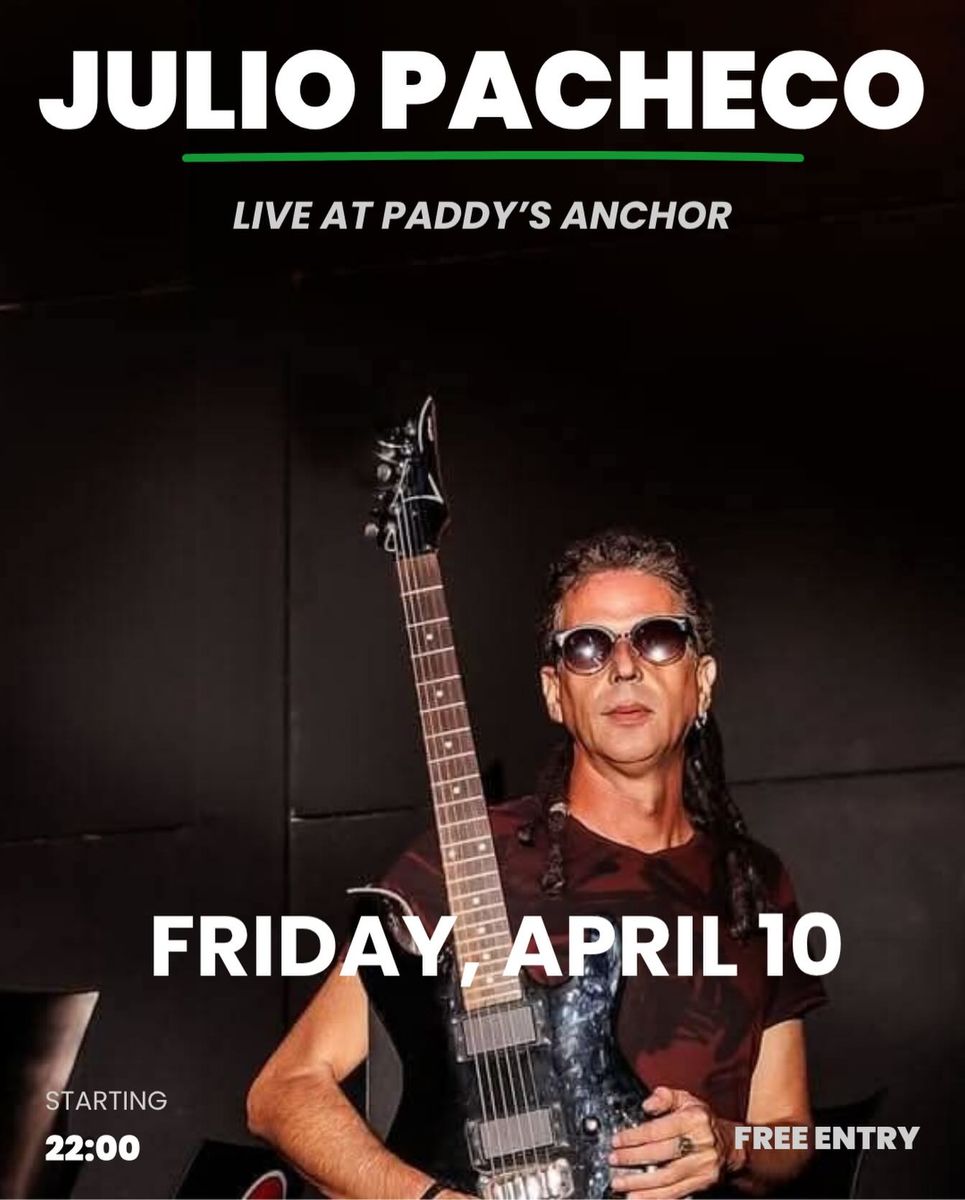 Live Music with Julio Pacheco