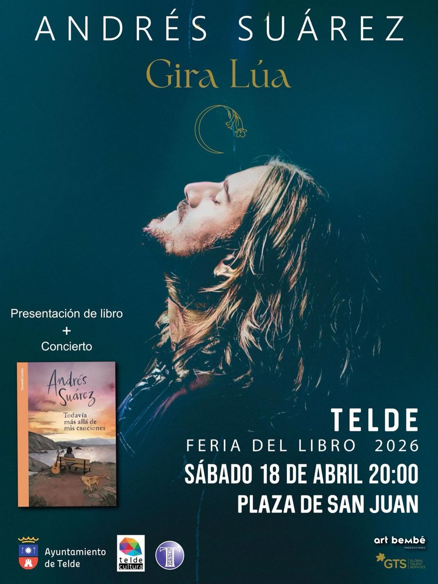 Andrés Suárez – Gira Lúa: Book Presentation and Concert
