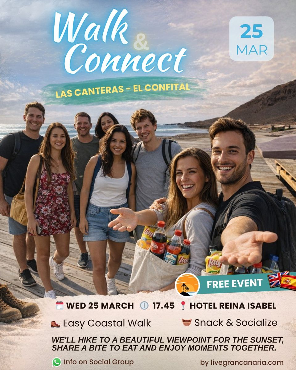 Walk & Connect: Las Canteras to El Confital