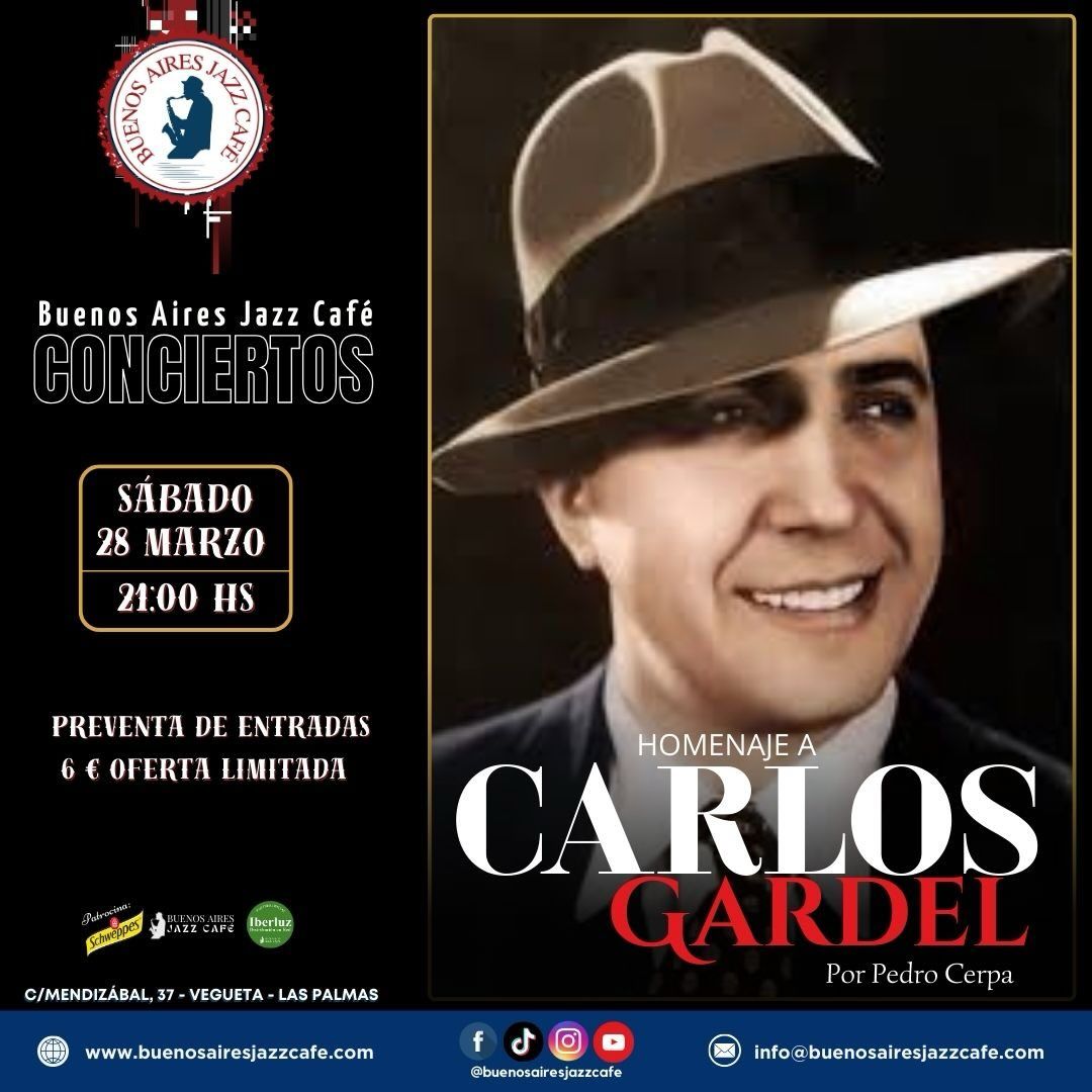 Tribute Concert to Carlos Gardel by Pedro Zerpa