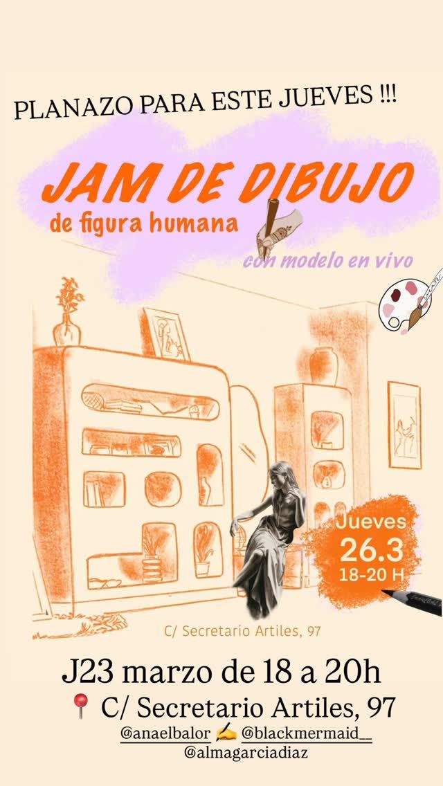 Figure Drawing Jam with Live Models