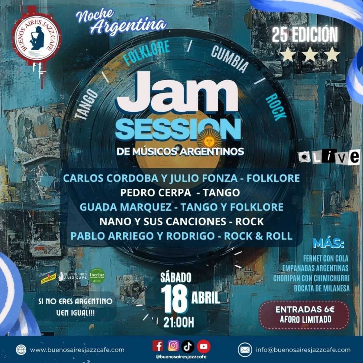 Argentinian Musicians Jam Session