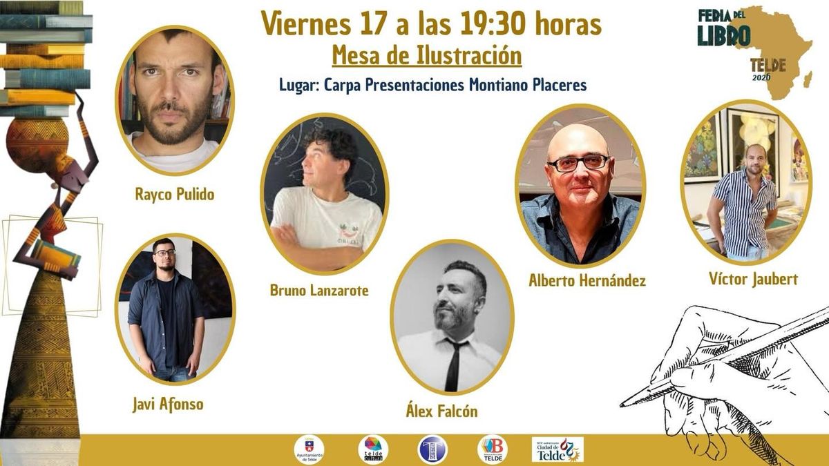 Illustrators Talk at Telde Book Fair 2026