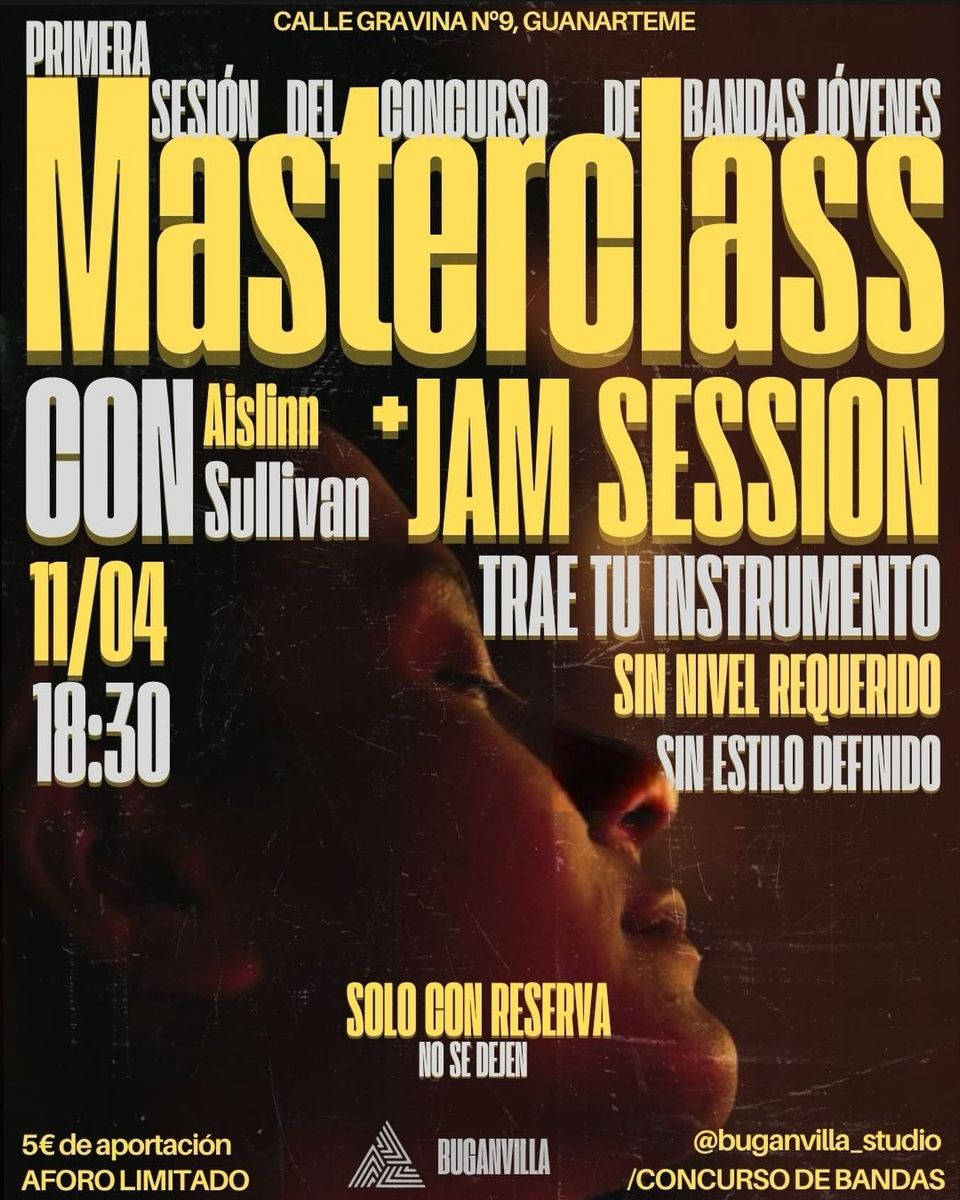 Masterclass and Jam Session - Young Bands Contest