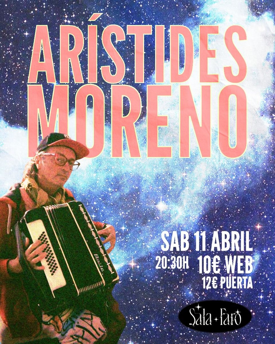 Arístides Moreno in concert