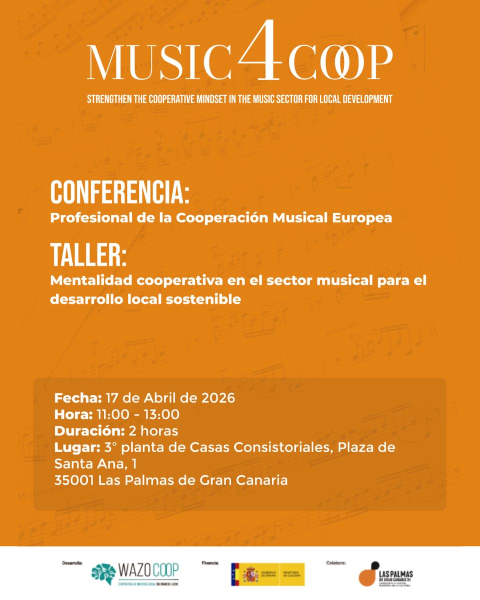 MUSIC4COOP: Music to Build Realities