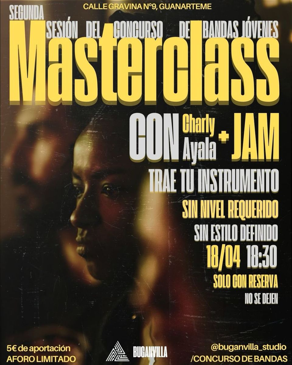 Masterclass and Jam – Youth Bands Contest Second Session