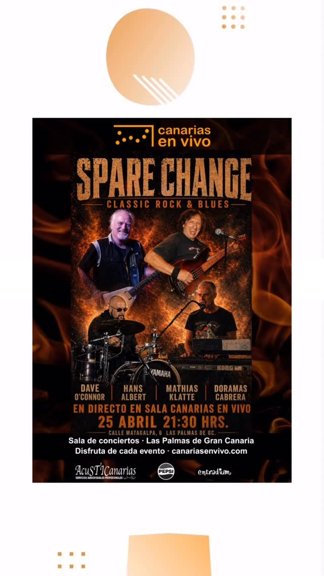 Classic Rock & Blues Night with Spare Change