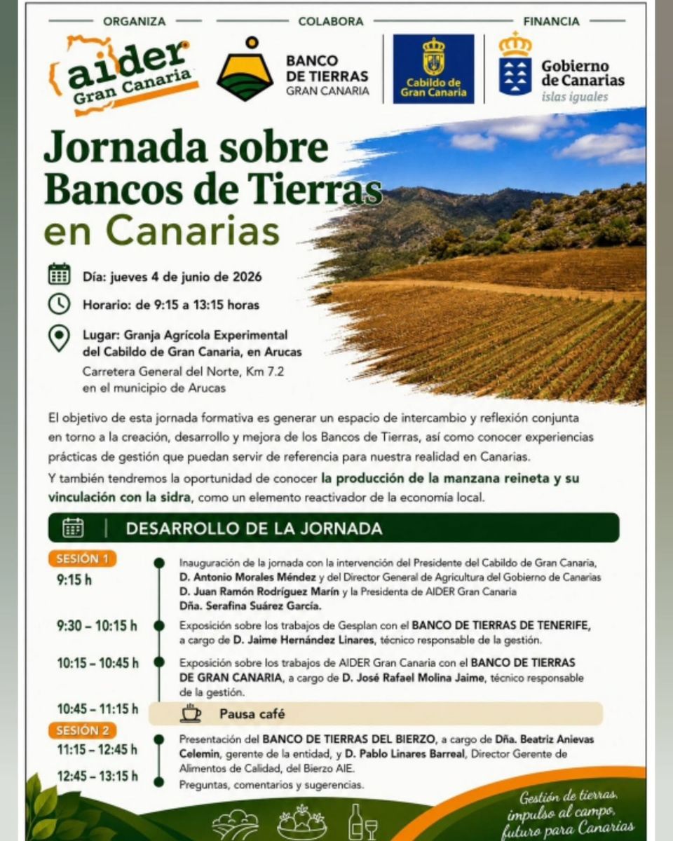 Conference on Land Banks in the Canary Islands