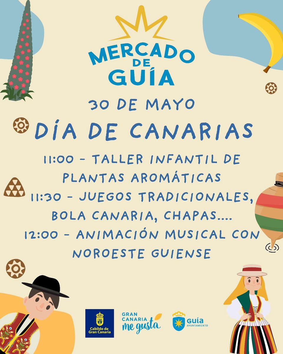 Canary Islands Day at Mercado de Guía