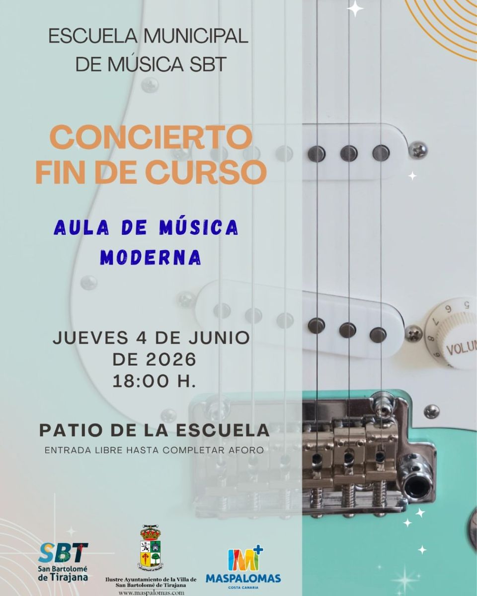 Modern Music Classroom End-of-Year Concert