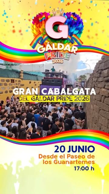 Gáldar Pride 2026 Grand Parade