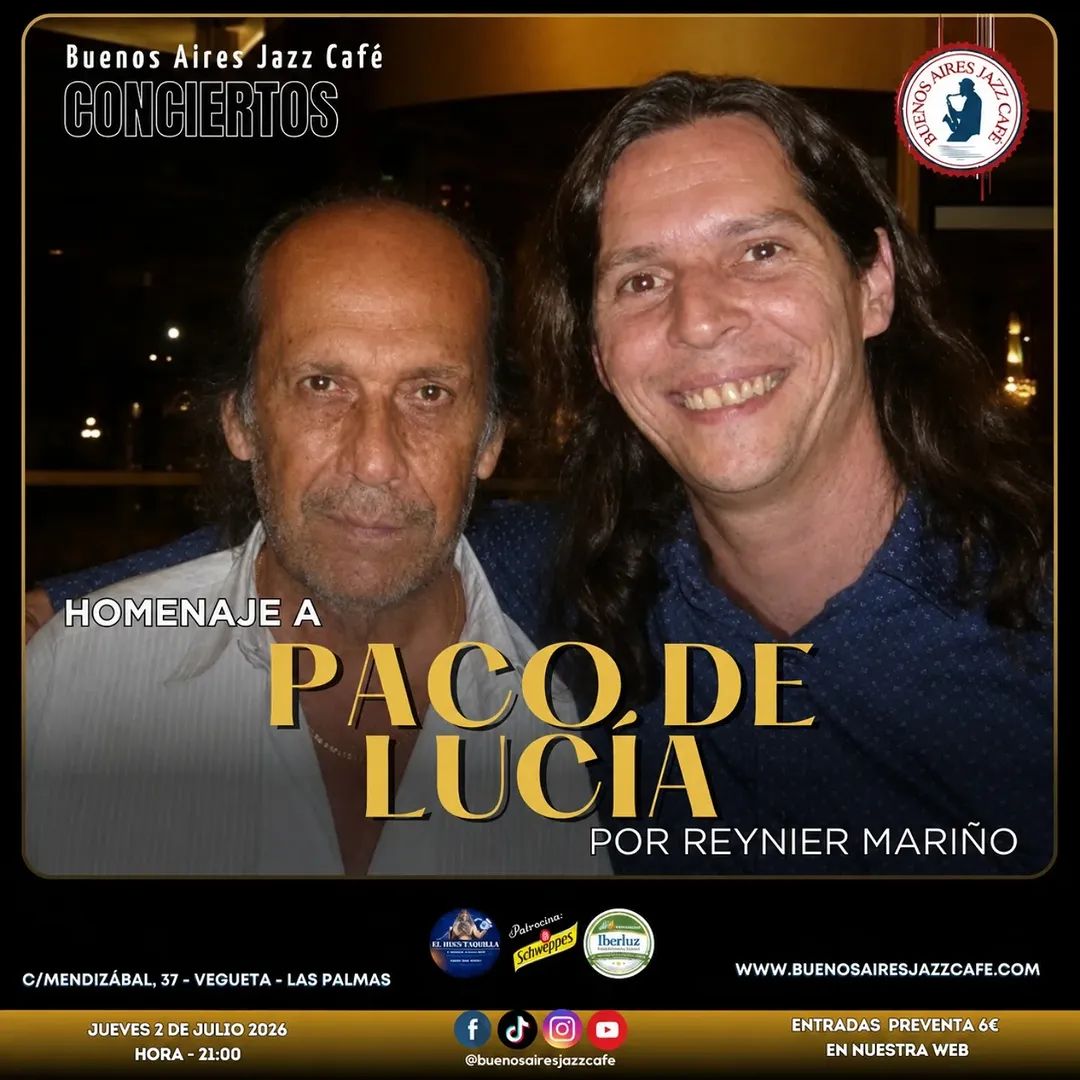 Reynier Mariño Tribute Concert to Paco de Lucía