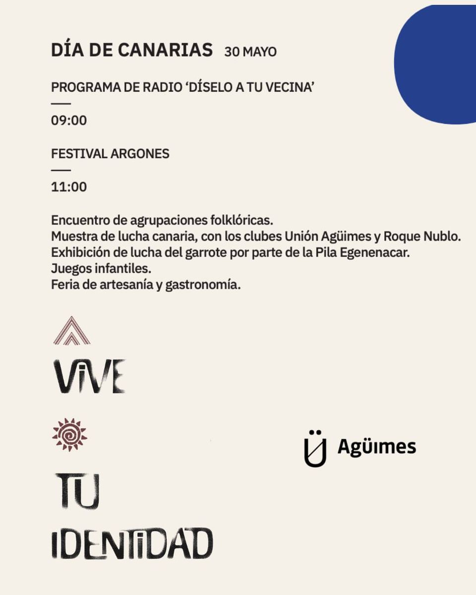 Canary Islands Day in Agüimes
