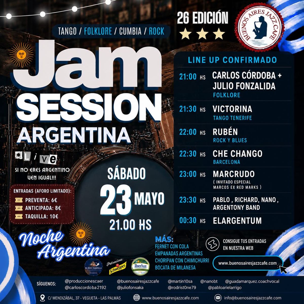 Argentinian Jam Night