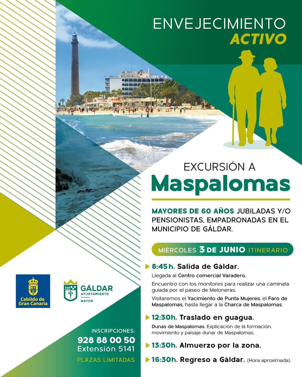 Cultural and Environmental Excursion to Maspalomas