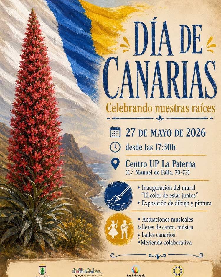 Día de Canarias Community Celebration at UP La Paterna