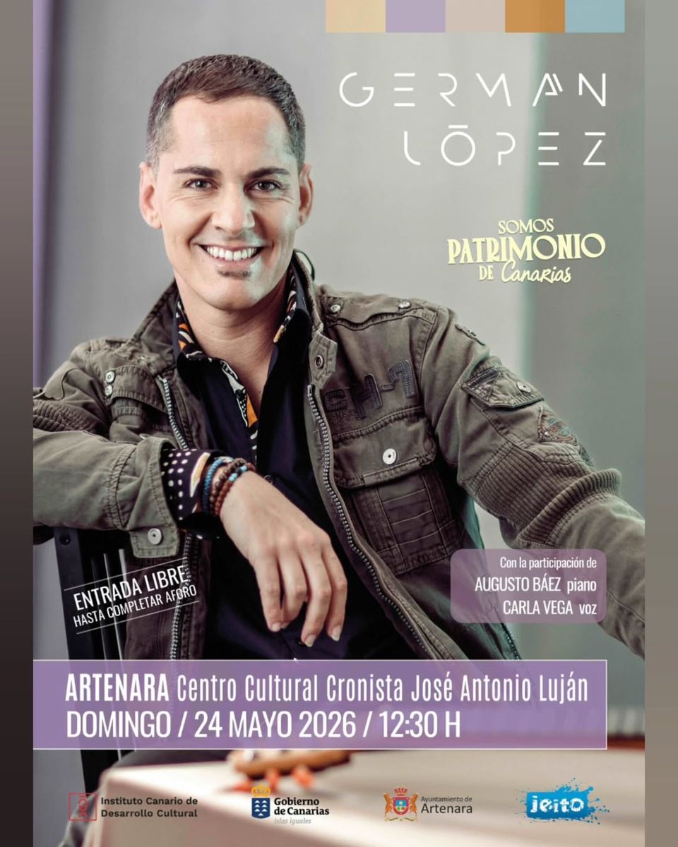 Germán López in "Somos Patrimonio de Canarias"